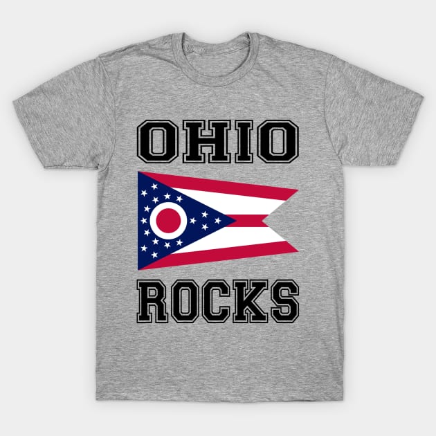 Ohio Rocks T-Shirt by RockettGraph1cs